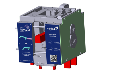 Pernoud To Demonstrate Bi-Material Multitube Overmoulding Technology At K 2025